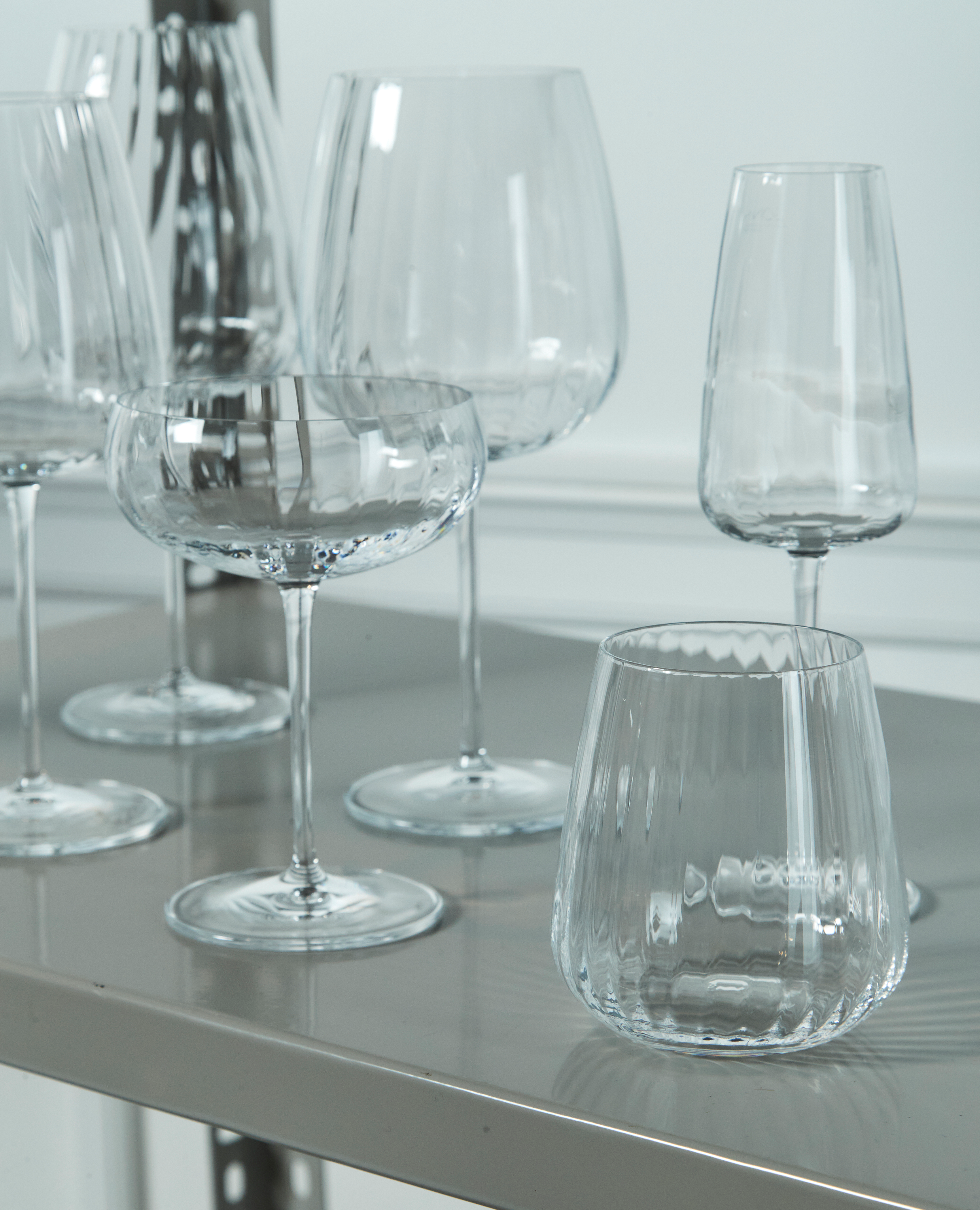 Optica vandglas 4 stk. - 45 cl.